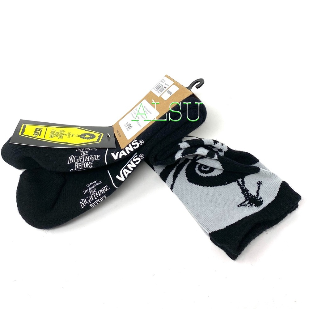 VANS Nightmare bef Christmas Crew Men 1 pair Socks - Picture 6 of 7